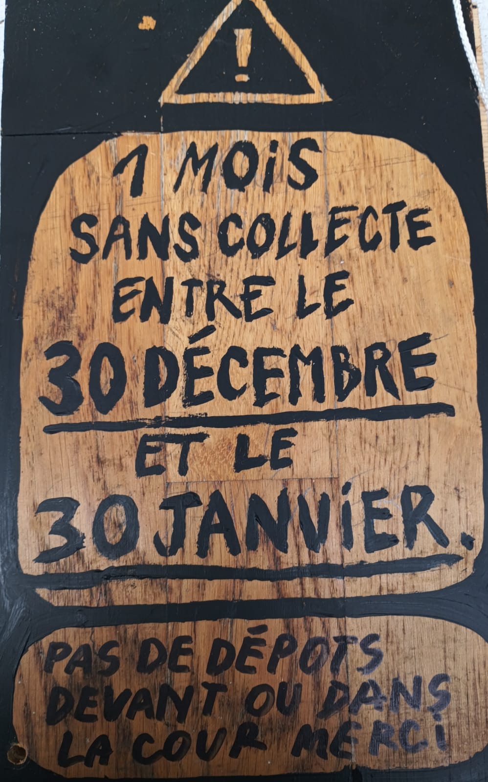 Agenda de fin d’année